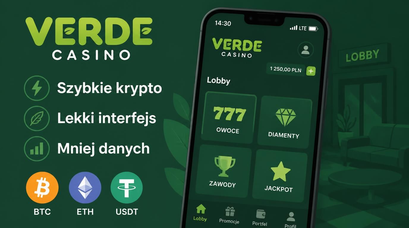 aplikacja Verde przy slabszym internecie i kryptowalutach